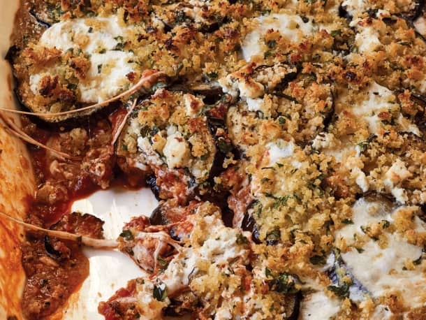 Ina Garten’s Roasted Eggplant Parmesan