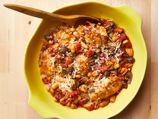 Instant Pot Freezer Meal: Tuscan Chicken with White Beans and Mushrooms