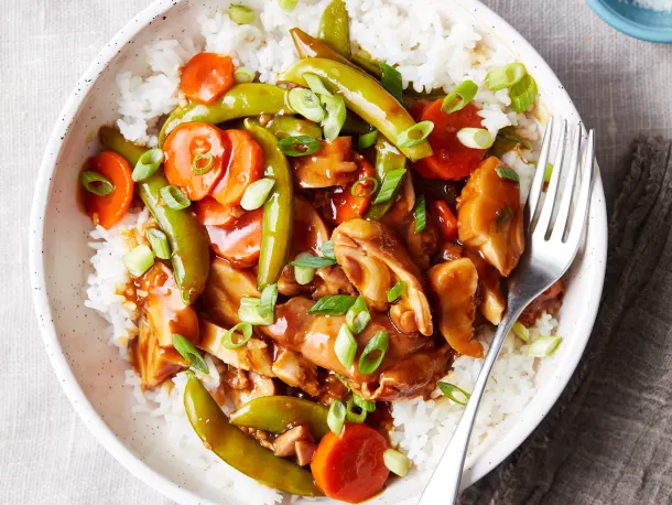 Instant Pot Teriyaki Chicken and Rice