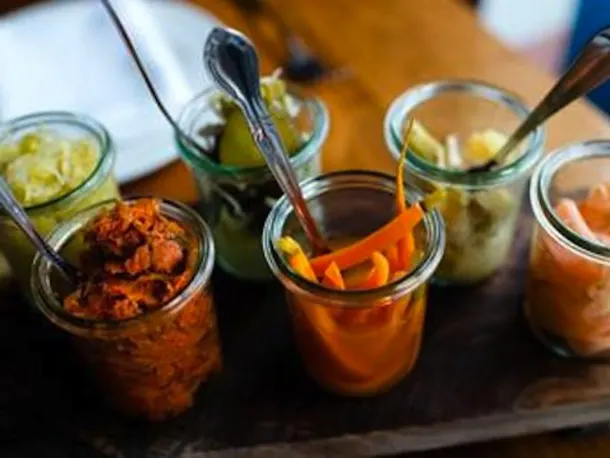 A Brined Pickle Platter: Bar Tartine’s Pickled Carrots, Green Tomatoes & Watermelon Radishes