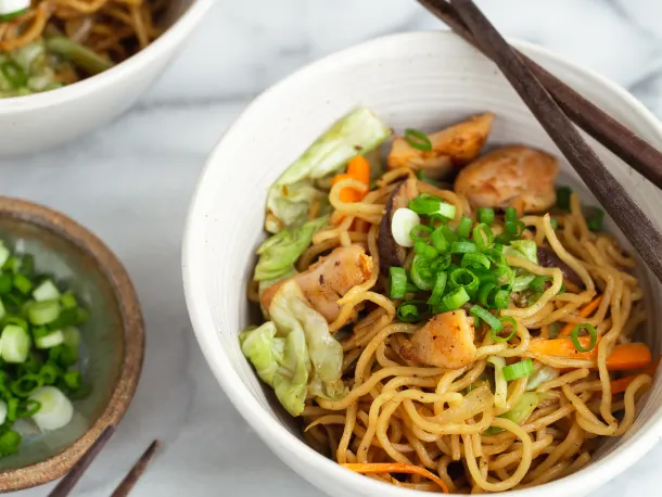 Chicken Yakisoba