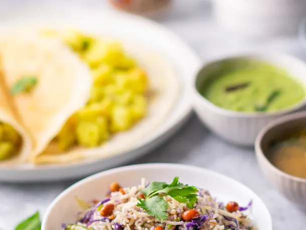Packed with Cabbage, Peanuts, and Lime