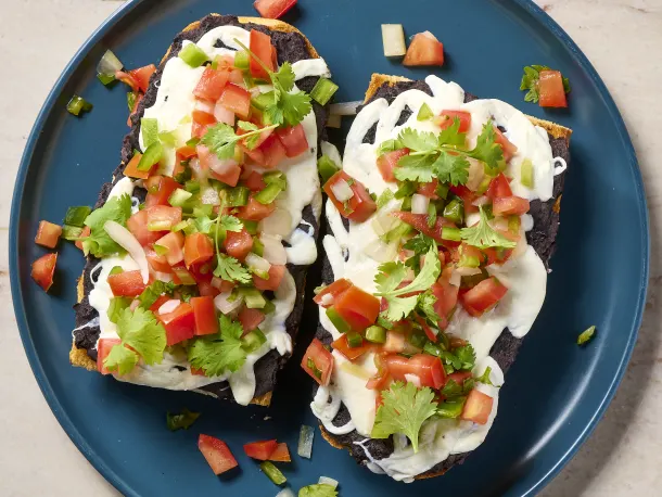 Molletes (Mexican Bean and Cheese Sandwiches)