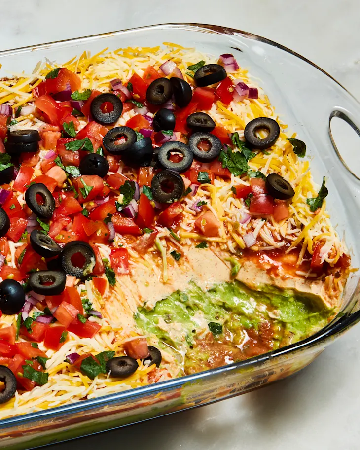 Easy 7-Layer Dip
