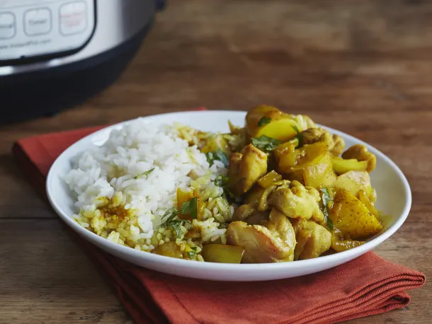 Freezer-to-Pressure-Cooker Chicken Curry