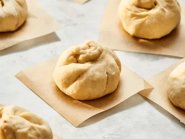 How To Fold Chinese Steamed Buns the
