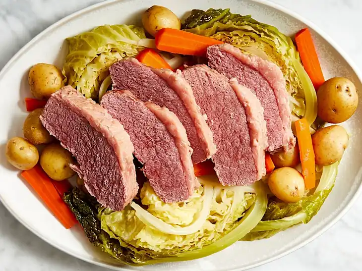 Stovetop Corned Beef and Cabbage