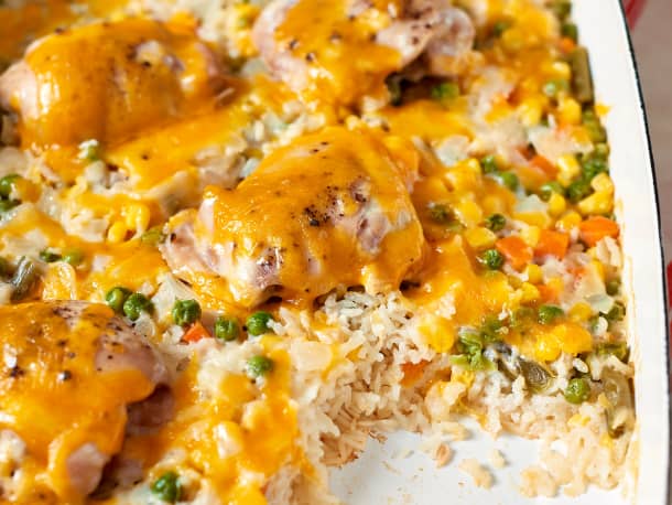 How To Make Creamy Chicken and Rice Casserole