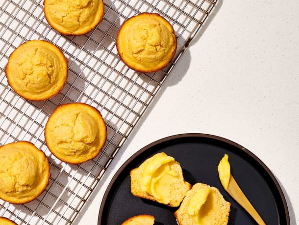 Easy, Moist Cornbread Muffins