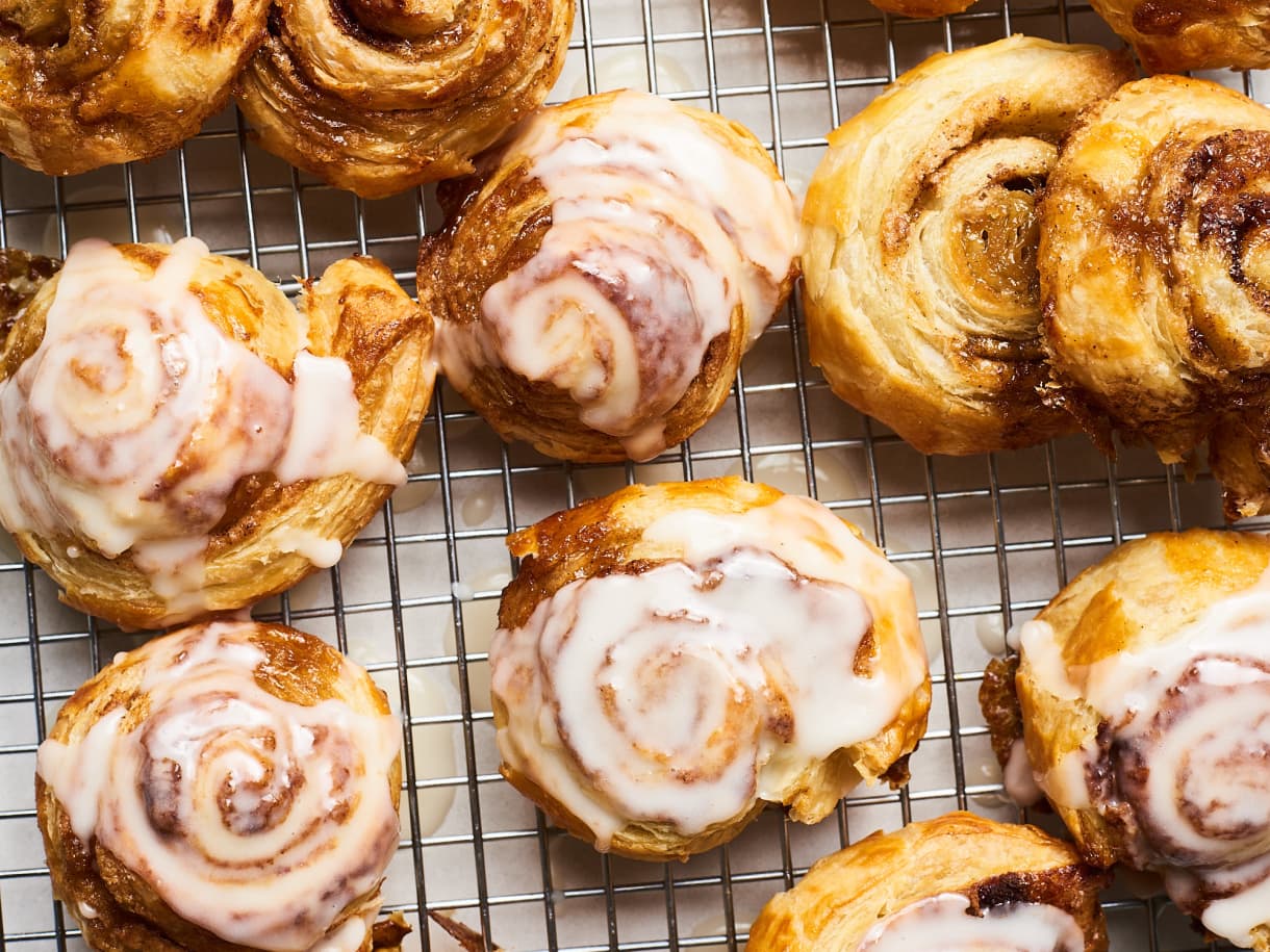 Puff Pastry Cinnamon Rolls