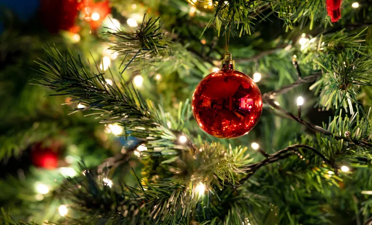 Better Homes & Gardens Subscribe  This Simple and Affordable Ornament Hack Will Instantly Elevate Your Christmas Tree
